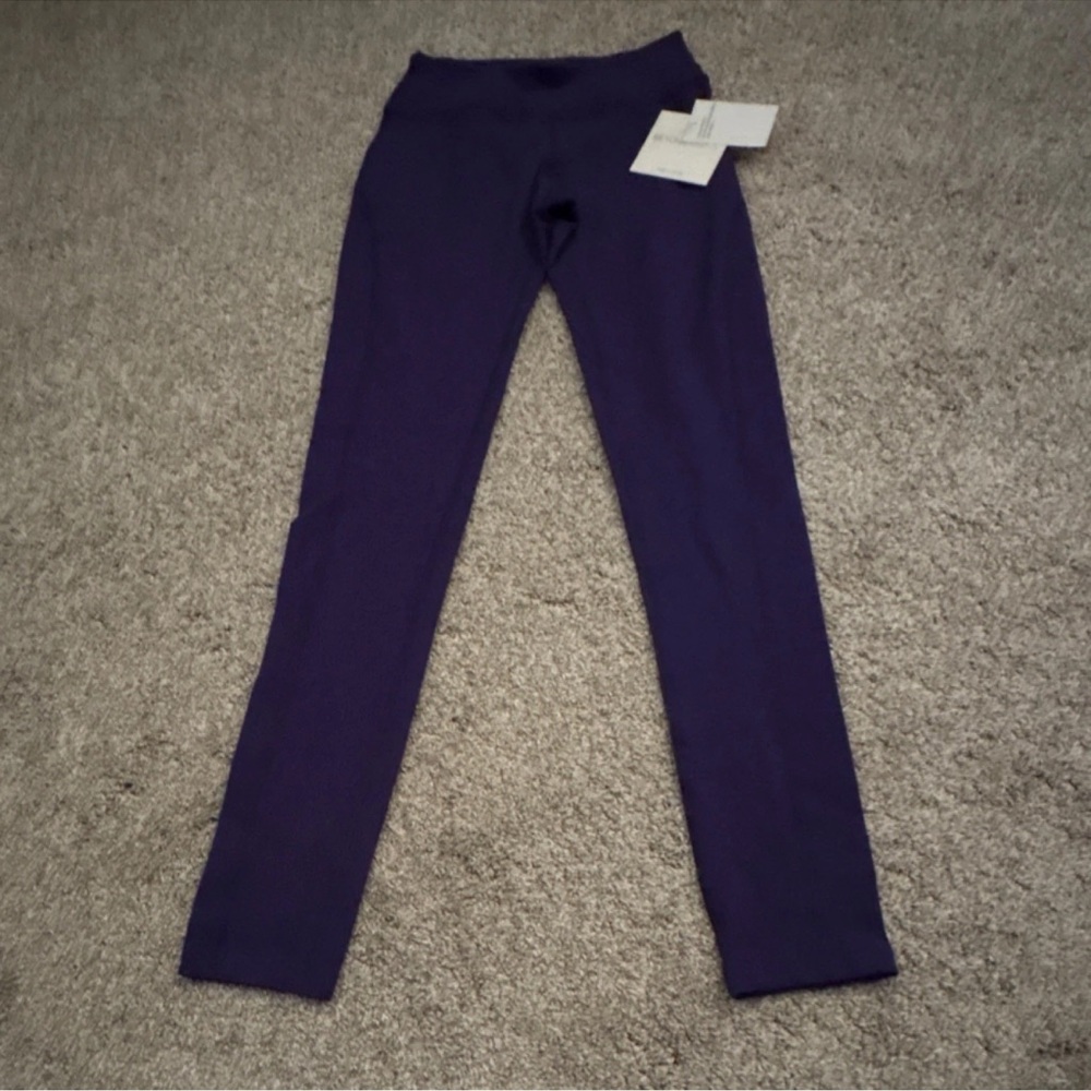 Beyond Yoga Velvet Purple Leggings